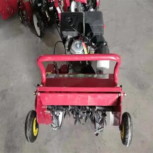 手扶式小型前置碎草还田机农用果园用自走式碎草机麦茬还田机