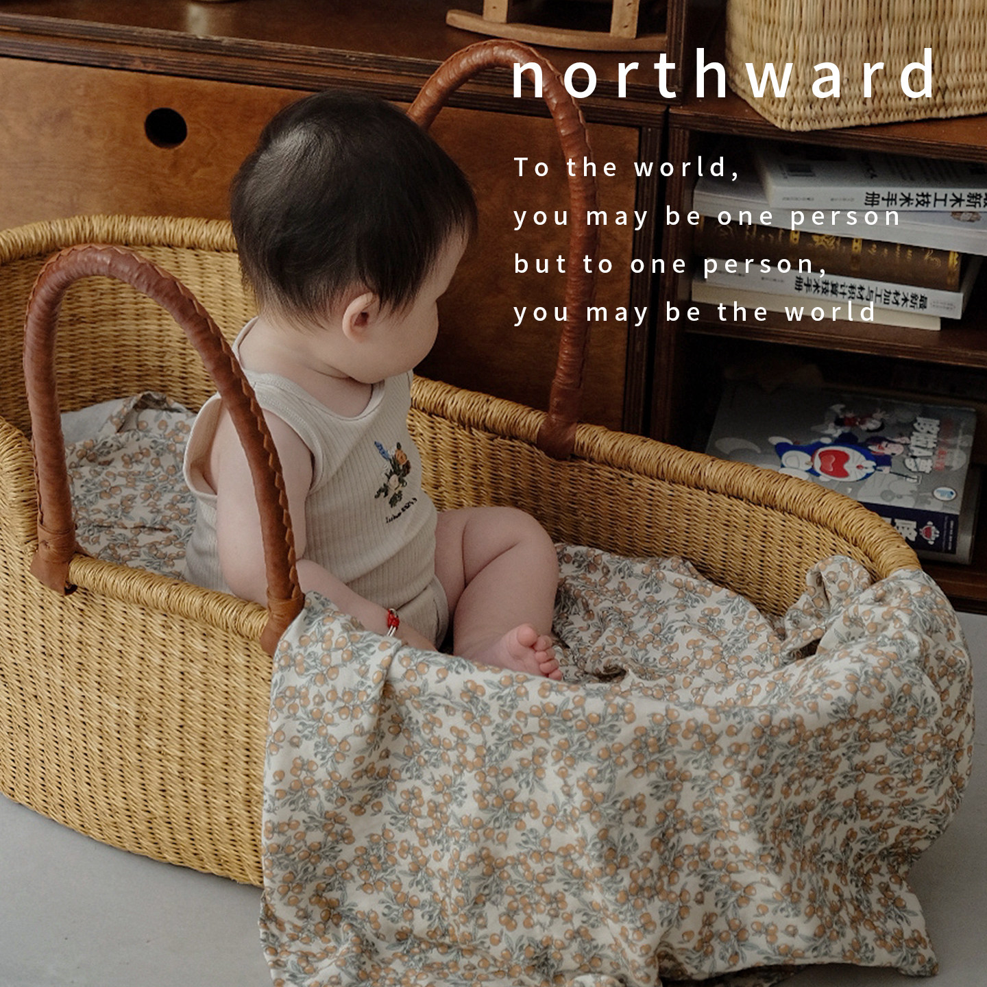 Northward婴儿盖毯竹棉纱布毯子a类夏季幼儿园午睡毯儿童空调毯