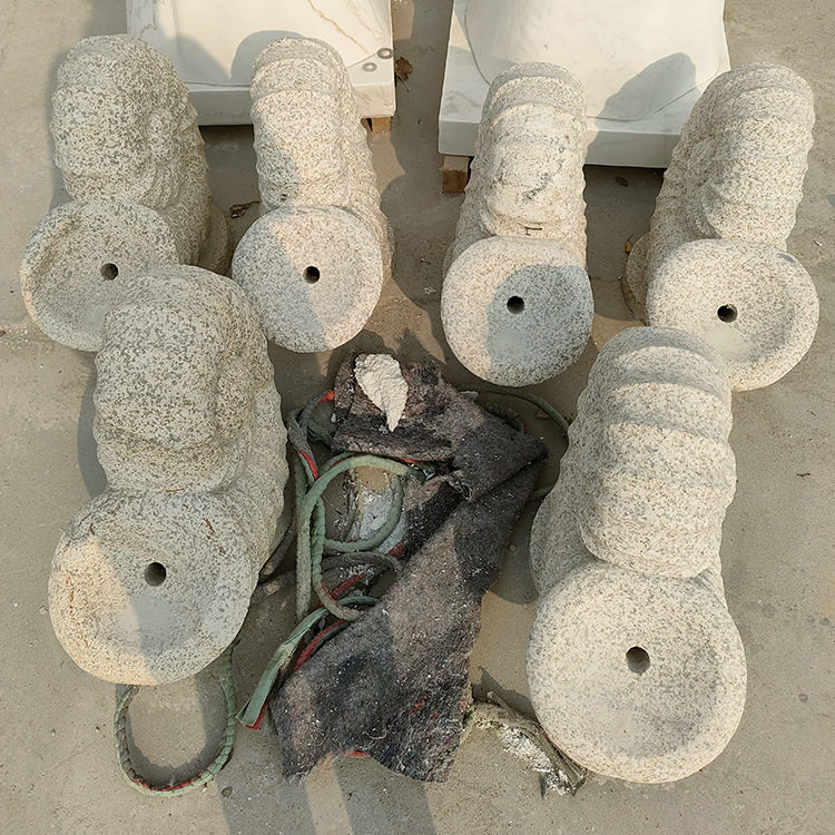 园林石雕喷水蜗牛雕塑