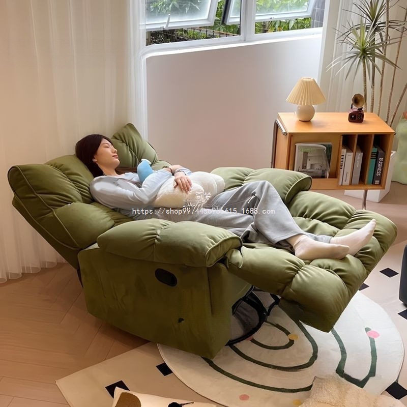 奇梦可电竞椅子可休闲沙发单人头等沙发椅躺太空懒人睡摇椅家用电
