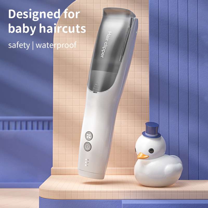 易简儿童自动吸发理发器充电式家用婴儿静音充电理发器HK968II