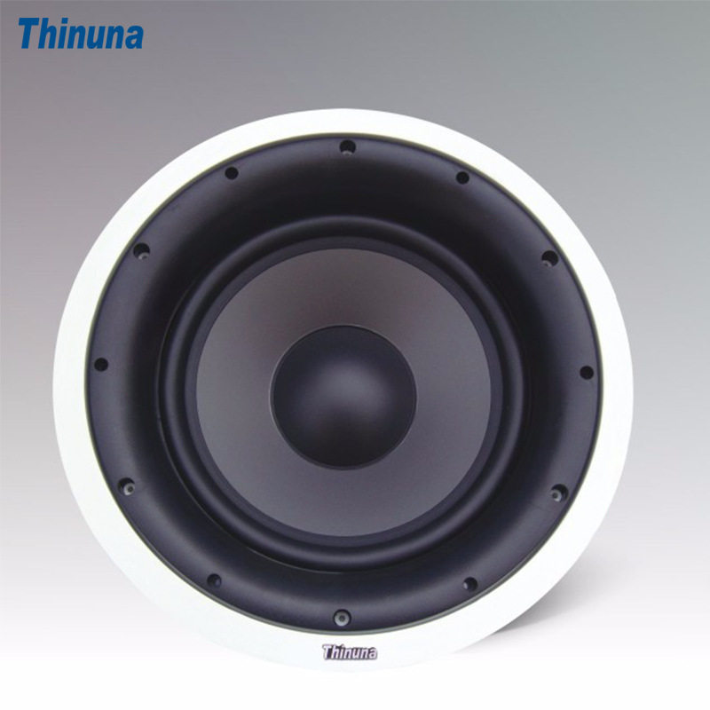 Thinuna 重低音天花音箱吸顶喇叭公共广播系统嵌入式吊顶音响设备