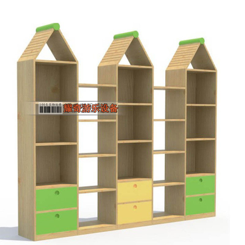 幼儿园铅笔造型组合玩具展示柜