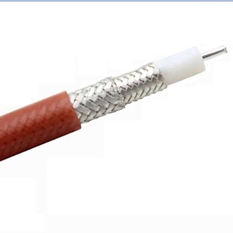 RG400镀银线 耐高温 双层屏蔽 射频同轴线缆 SFF-50-3-2