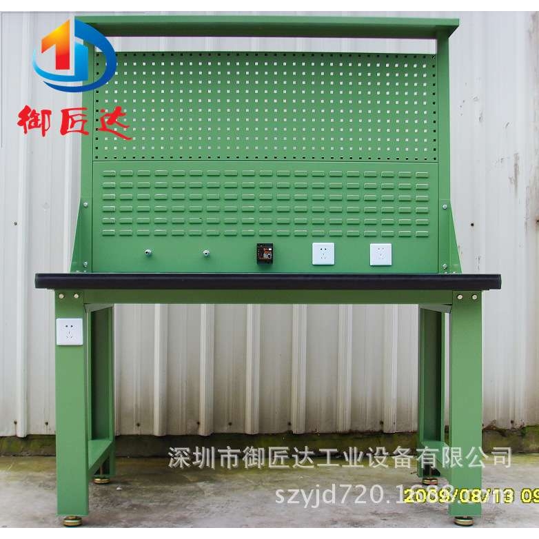 御匠达重型防静电工作台 四抽操作台 酸碱工作桌 钳工桌台 工具桌