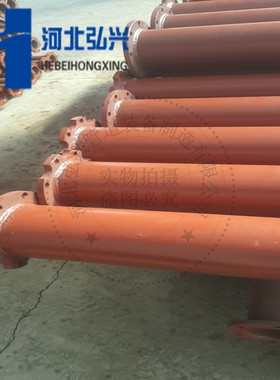 潜水泵管 DN125*6000*8孔泵管 农田灌溉水法兰泵管