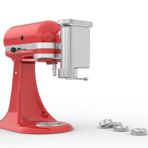 KitchenAid 厨师机KA意面器配件Gourmet Pasta Press金属意面器