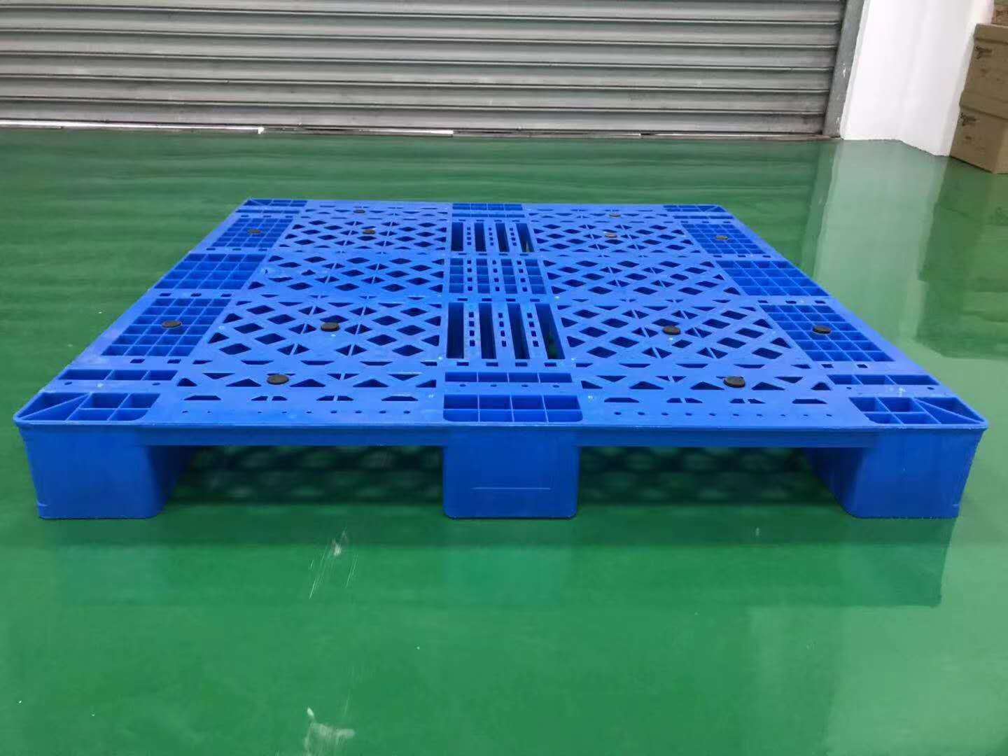 塑料托盘工业仓库防潮垫高板物流地堆托板货物地脚板叉车川字拖盘