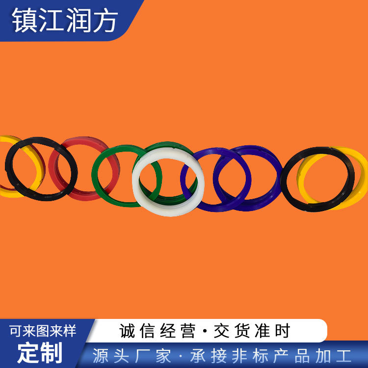 注塑PTFE密封件制品,F40注塑件,四氟非标件注塑模具设计3D建模
