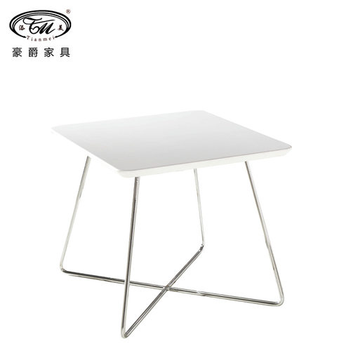 现代简约小户型电镀金属茶几