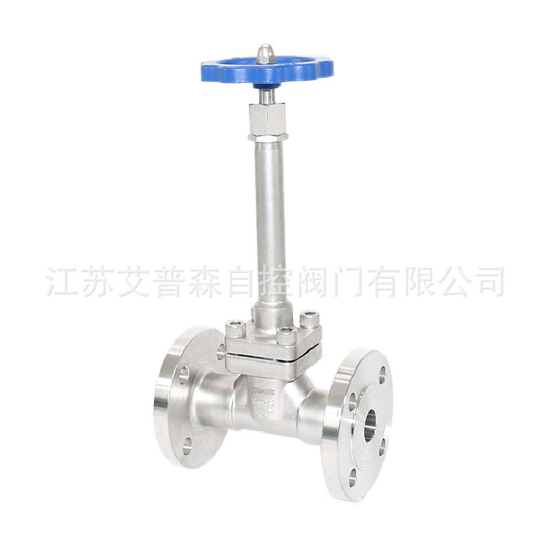 供应不锈钢铸造LNG低温长轴截止阀 DJ41-40P液氨-196度开关阀门
