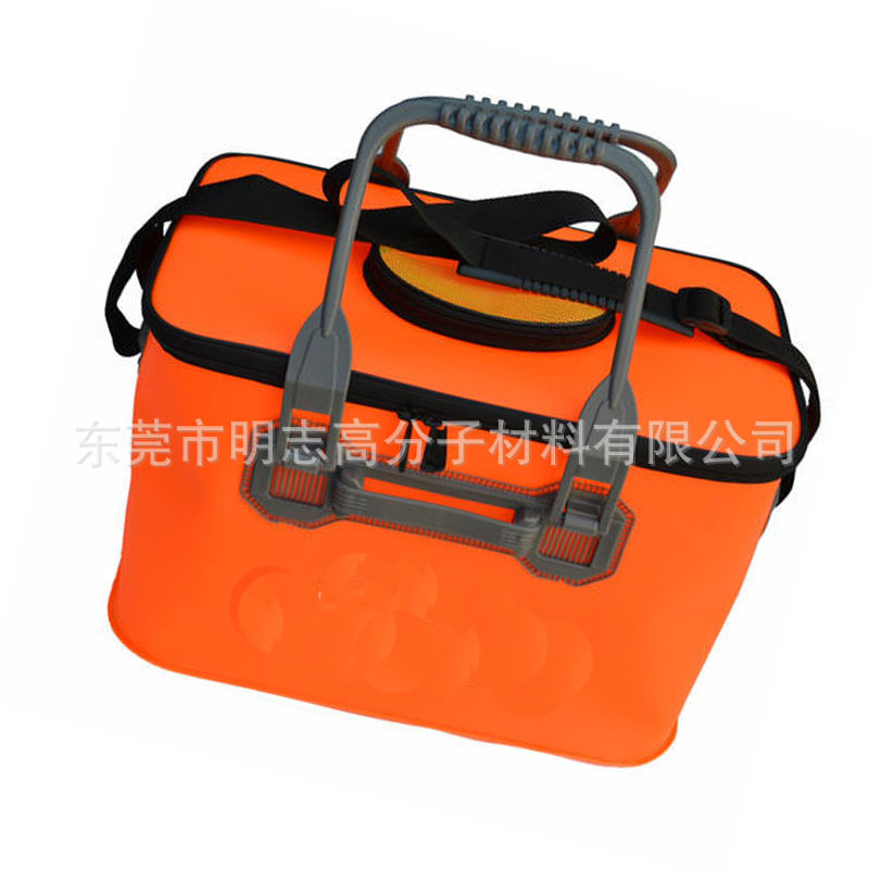 彩色EVA手提折叠桶 鱼具EVA水桶 折叠钓鱼桶鱼护桶 打水桶洗车桶