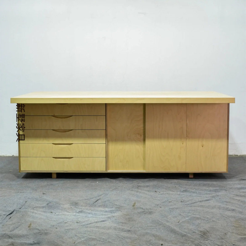 设计师桦木海洋板办公桌简约现代主管桌办公桌带抽屉储物柜工作台,鲜花速递/花卉仿真/绿植园艺,其它园艺用品,淘宝优惠券,粉丝福利购,淘宝优惠卷