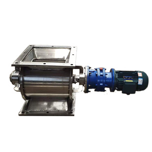 盐矿卸料用回转卸料阀 316L不锈钢放料阀 耐压型旋转下料器