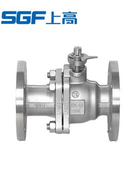 304不锈钢球阀Q41W-16P手动耐高温蒸汽法兰球阀DN50