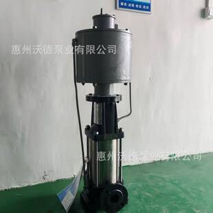 惠州沃德新旧泵房改造水冷电机多级泵 低音管道增压变频恒压控制