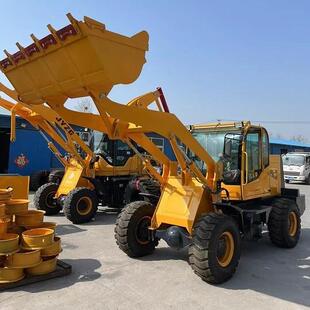 930装 载机矮脚虎铲车进地下室铲运建筑垃圾抓机 载机940装