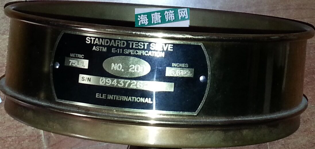 wstyler泰勒24号ASTM标准筛