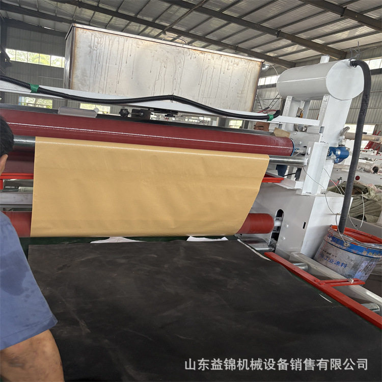 XPE/EVA贴合离型纸背胶贴卷机