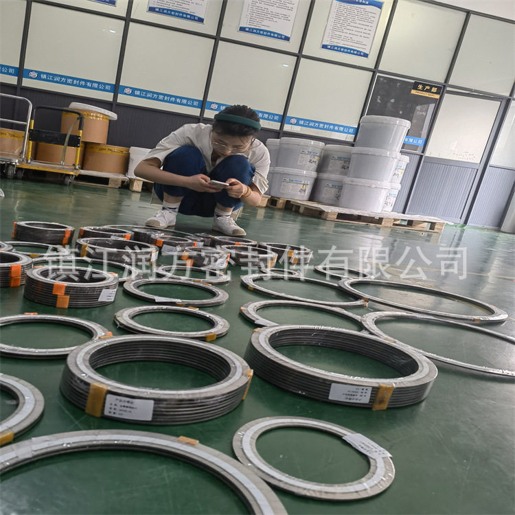 锅炉人孔金属缠绕垫片 金属手孔垫片 金属密封垫片 石墨垫