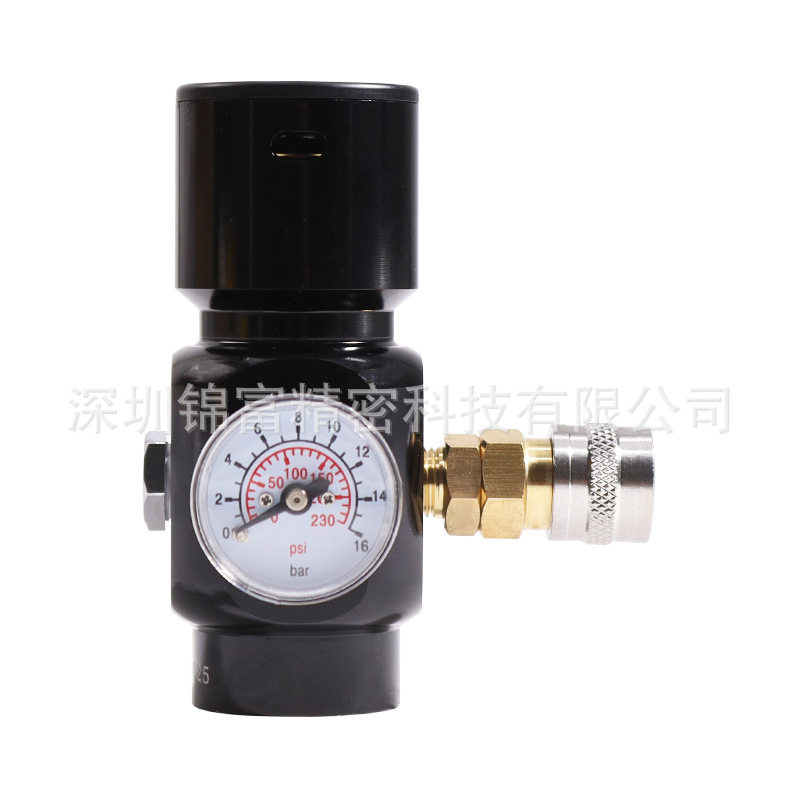 跨境直供微型调压阀带各种软管G1/2-14螺纹气瓶压力调节器适配器