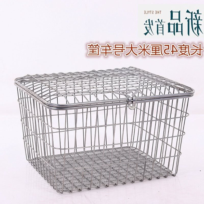特大号老年代步三轮车车筐电动后置车篮可装宠物娄自行车后座菜筐