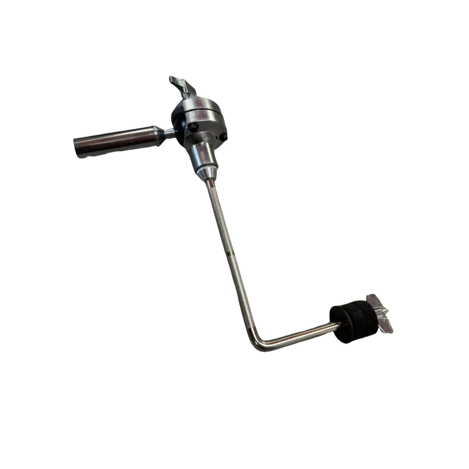 架子鼓硬件通鼓支架单球夹挂夹L型挂架万向球镲片架多功能支架