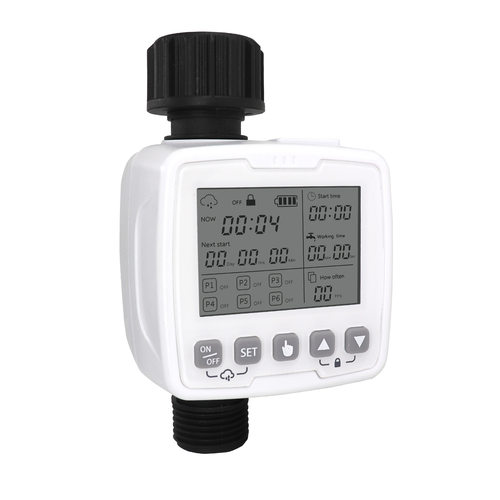 欧美户外园林全自动浇花器 浇水定时器 智能灌溉控制器带雨水感应