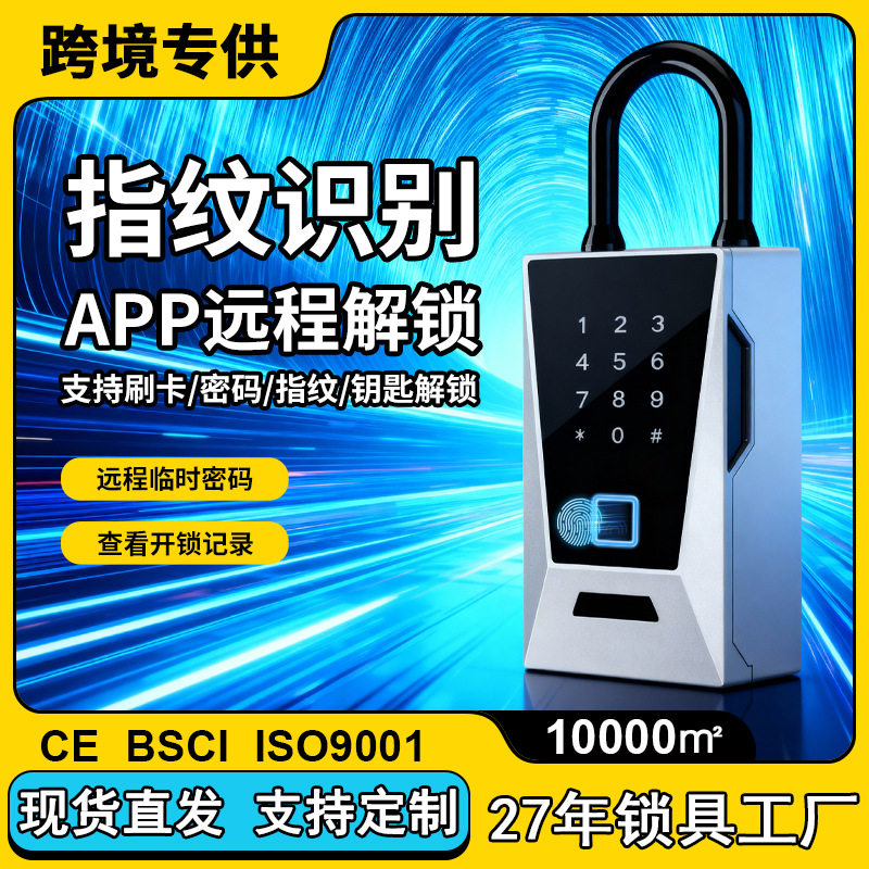 CH-930智能指纹密码钥匙盒图片