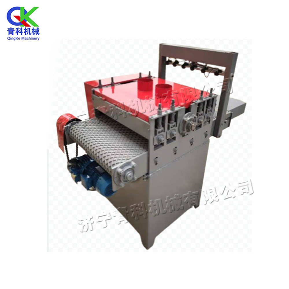 Wood Cutting machine细木工板条清边锯 自动红外线木材切割锯