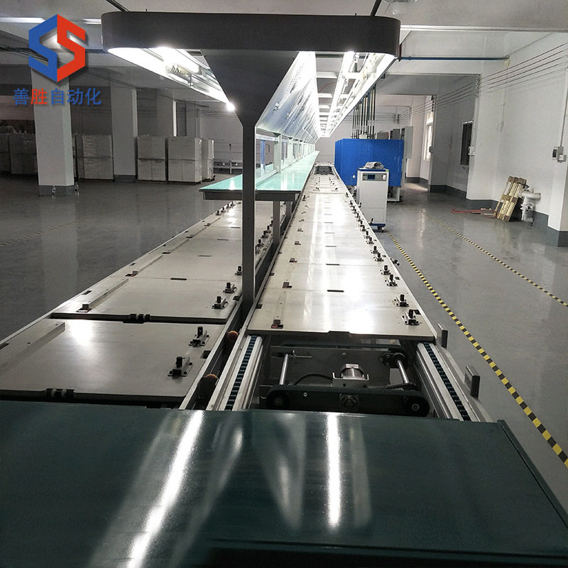 实力厂家订置工装板输送流水线烟机灶具装配组装倍速链智能生产线