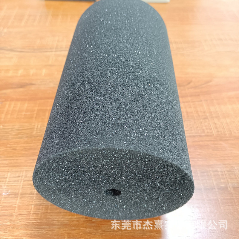 50-90高密度海绵硬质海绵片材黑白色圆片圆柱方块成型异形加工