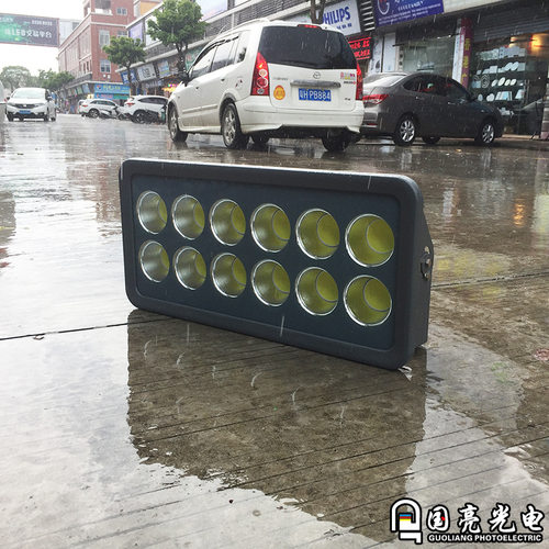 LED投光灯光效强400W防水球场聚光广场工程200W地投射灯户300w200