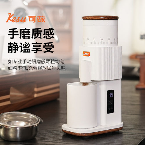 可数M2电动磨豆机家用小型研磨机 36V低压意式手冲咖啡豆专用