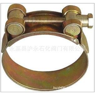 直销 不锈钢拉爆管卡子 加厚金属水管卡 加油机专用配件管卡