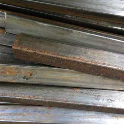 极速新品矩形方管型材40mm*40mwm*520mmL黑铁方管壁厚实厚2mm铁方