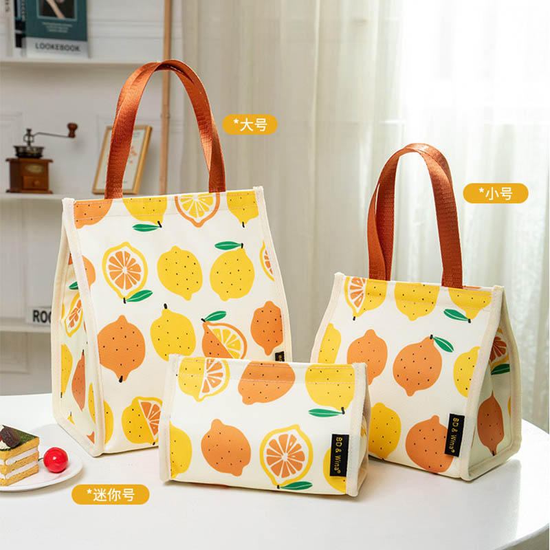 极速饭盒保温袋手l提便当包上班学生带饭铝箔加厚大容量可携式保