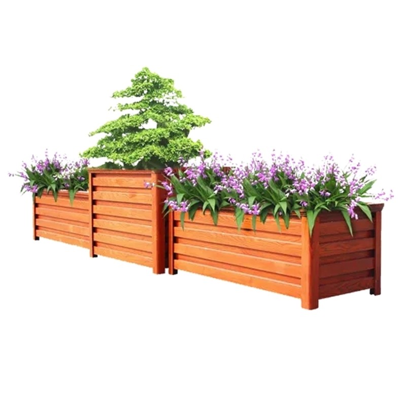 极速厂家b直销铝合金花箱市政种植箱防腐木户外组合花槽道路室外,鲜花速递/花卉仿真/绿植园艺,花盆,淘宝优惠券,粉丝福利购,淘宝优惠卷