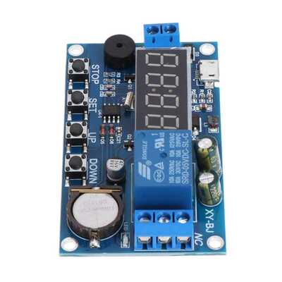 极速Trigger Cycle Timer Delay Switch 12V 24V Relay SwYitch M