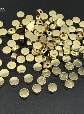 极速50Pcs/lot about 8mm Star zLove Heart Gold Color Loose Sp