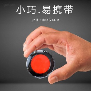 极速.指纹采集印台迷你彩色手指画复制掌帐儿童幼儿园Z印章手账印