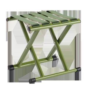 极速小马扎老年人钓鱼凳工扎实野外可携J式椅子坐橙子折叠凳沙滩