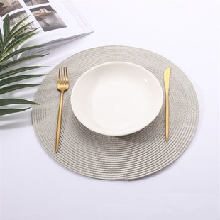 Table Mat Heat Resist Pad Dining PlaceKmat 极速4pcs Woven