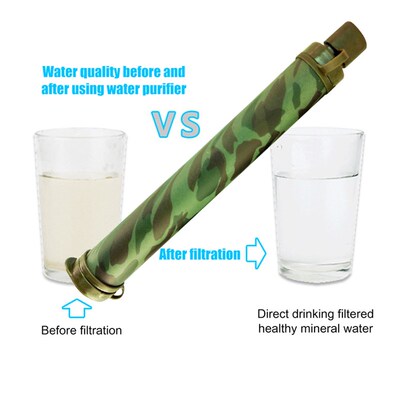 极速Water Filter System tOutdoor Emergency Survival Water Pu