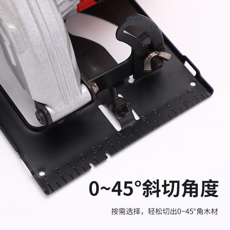 极速5寸7e寸无刷锂电电锯 木材木工单手锯切割圆机电圆锯充电用电