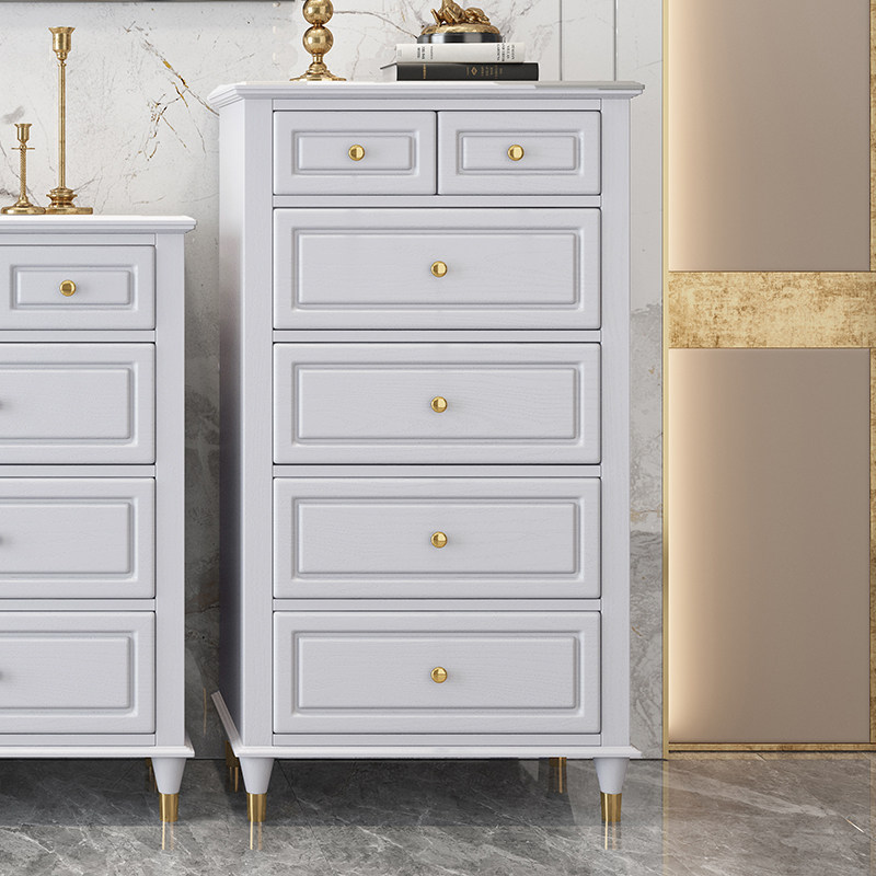 极速美式轻奢实木斗柜卧s室床头柜收纳柜抽屉柜五六七九斗柜客厅,住宅家具,斗柜,淘宝优惠券,粉丝福利购,淘宝优惠卷