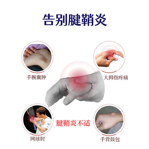 极速【当天见校】腱鞘贴炎手腕y大拇指疼痛手腕关节扭伤鼓包专用D