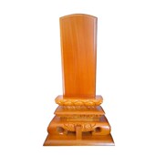 新品 祖先b牌位实木祖宗灵位神位寺庙宗祠莲位激光刻字手工描金厂