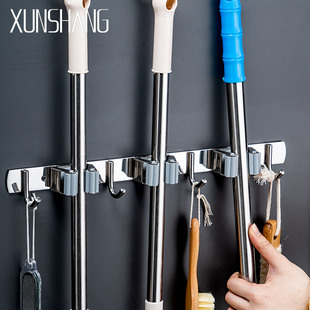 新品A Wall Mount Hook Bathroomz Mop Organizer Heavy Duty Han