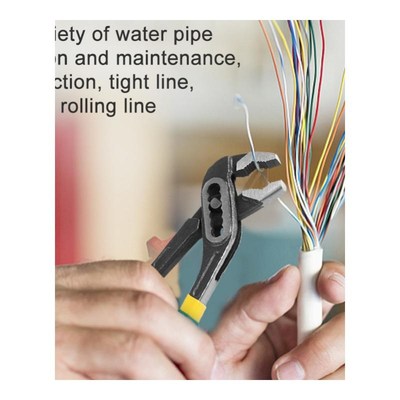 极速New Water Pump Plqiers Pipe Wrench Plumbing Combination